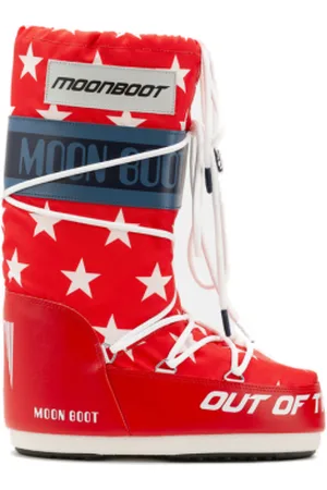 Moon Boot Dámské vysoké zimní boty ICON RETROBIKER, 003 stars