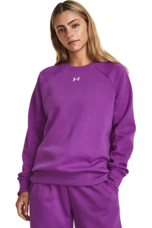 Under Armour Dámská tréninková mikina UA Rival Fleece Crew-PPL
