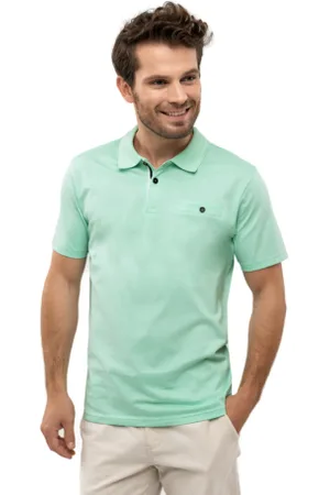 Volcano Pánské polo triko s krátkým rukávem MARON 303-MINT