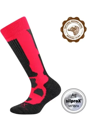 VOXX Dívčí turistické podkolenky 1 PACK-Merino Etrexík-kneesock-Hot