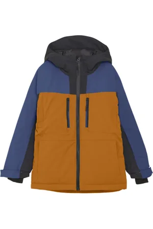 Color Kids Chlapecká lyžařská bunda Jr. Ski Jacket - Colorblock-741661.3042-Marmalade