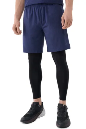 4F Pánské tréninkové kraťasy SHORTS FNK M0911-30M-DARK MELANGE