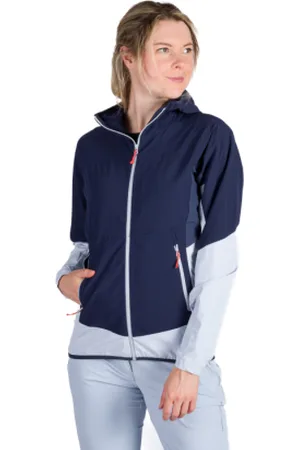 Northfinder Dámská turistická softshellová bunda KATHI-387blueblue