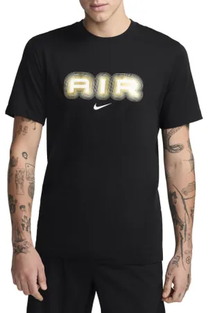 Nike Pánské tepláky M NSW SW AIR GRAPHIC TEE-010 METALLIC GOLD