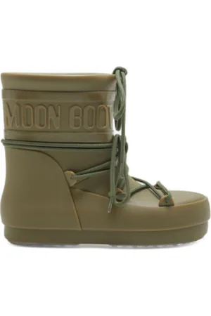 Moon Boot Dámské holínky RAIN BOOTS LOW, 007 khaki