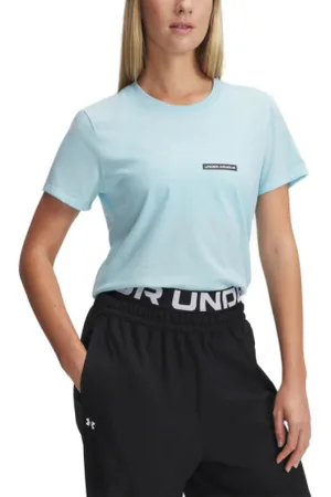 Under Armour Dámské triko s krátkým rukávem UA Rival Outline SS-BLU