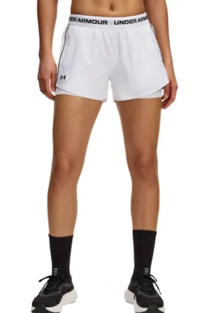 Under Armour Dámské tréninkové kraťasy Tech Play Up 2in1 Shorts-WHT