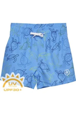 Color Kids Chlapecké plavky Swim Shorts - AOP, coronet