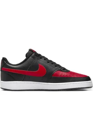 Nike Pánská rekreační obuv Court Vision black university red