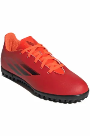 adidas Juniorské fotbalové kopačky turfy X Speedflow .4 JR TF red core solar red