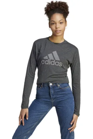adidas Dámské triko s dlouhým rukávem W WINRS 3.0 LS-IM2433- melange grey three