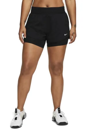 Nike Dámské tréninkové kraťasy W NK ONE DF MR 3IN 2N1 SHORT