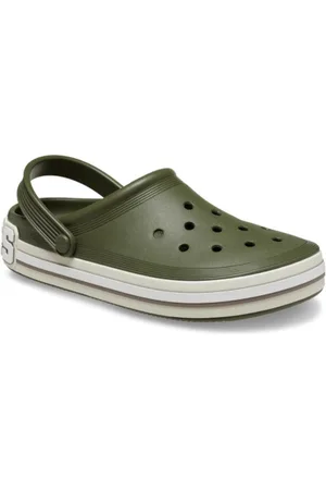 Crocs Kroksy (rekreační obuv) Crocband Off Court Logo Clog army