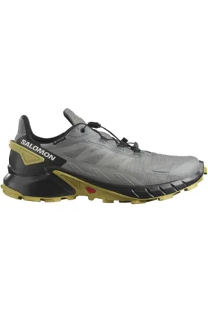 Salomon Pánská běžecká trailová obuv Supercross 4 GTX pewter black cress