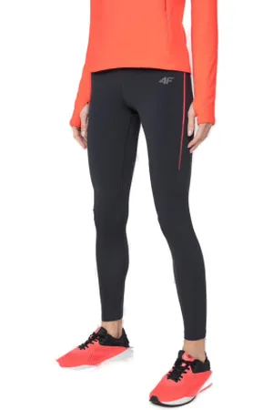 4F Dámské kompresní legíny WOMENS FUNCTIONAL TROUSERS SPDF015-20S-DEEP I