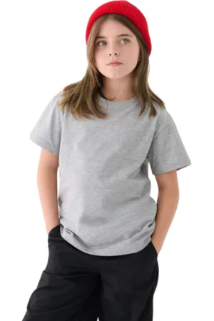 4F Juniorské triko s krátkým rukávem TSHIRT 4FJWAW24TTSHU1802 M2186-12S-CREME