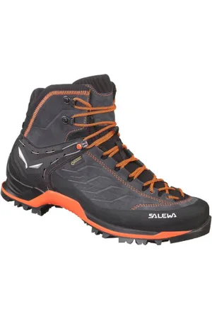 Salewa Pánská kotníková turistická obuv MTN Trainer Mid GTX asphlat fluo orange