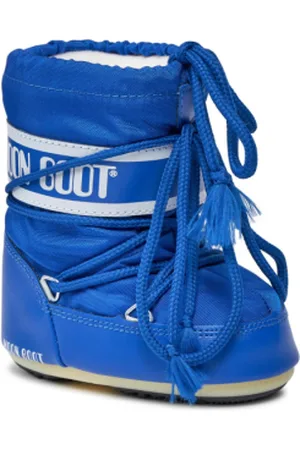 Moon Boot Dětské kotníkové zimní boty ICON MINI NYLON, 075 electric