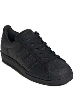 adidas Juniorská vycházková obuv Superstar J core core core