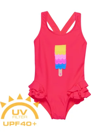Color Kids Dívčí plavky Swimsuit W. Application, diva