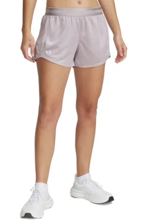 Under Armour Dámské tréninkové kraťasy Tech Play Up Shine Shorts-GRY