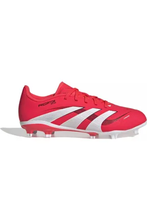 adidas Chlapecké fotbalové kopačky outdoorové Predator League Jr FG MG lucid red cloud core black