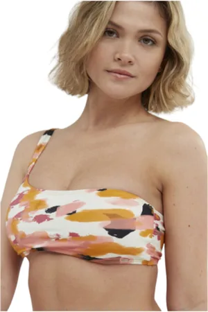 fundango Dámské plavky vrchní díl Madison One Shoulder Top-631-gilded beige