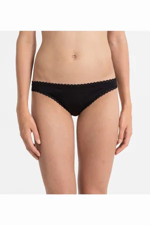 Calvin Klein SLEVA- Tanga Seductive Comfort Black