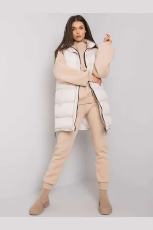 Ex moda Dámská souprava Fashionhunters i523_EM-KMPL-647.00Pbeżowy