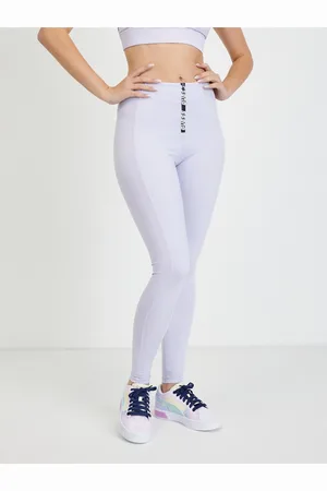 Guess Světle fialové sportovní legíny Cherry - Dámské