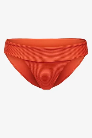 ONLY Oranžový dámský spodní díl plavek Bobby - Dámské