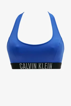 Calvin Klein Tmavě modrý dámský horní díl plavek Underwear - Dámské
