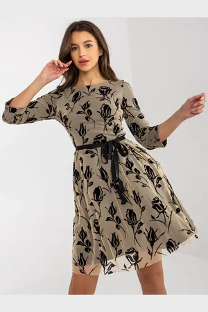 Fashionhunters Dámské šaty Floral