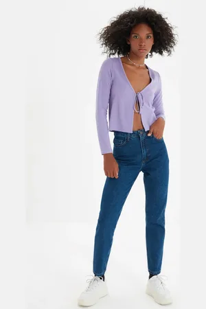 Trendyol Dámské džíny High Waist Mom