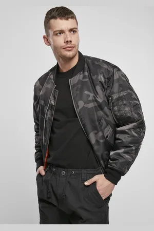 Urban classics MA1 Camo Bomber Jacket Darkcamo