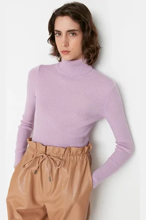 Trendyol Dámský rolák Upright Collar