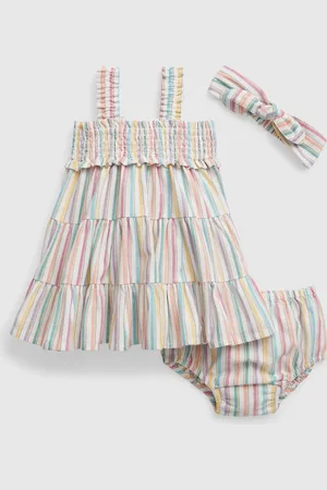 GAP Baby pruhované šaty - Holky