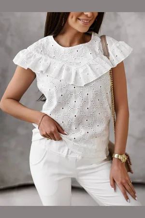 Cocomore Blouse white amgBL925a.R01