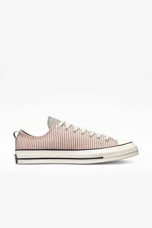 Converse Hnědo-krémové dámské pruhované tenisky Chuck 70 Heritage - Dámské