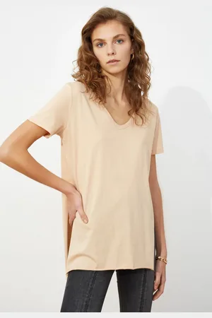 Frogies Dámské tričko V Collar Asymmetric