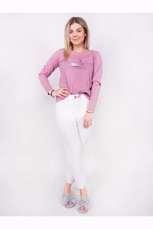 Yoclub Dámské pyžamo _Pyjamas_PID-0005K-AA00_Purple