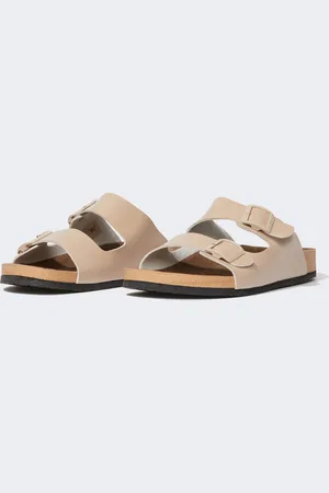 DeFacto Man Discovery Licensed Faux Leather Flat Sole Slipper