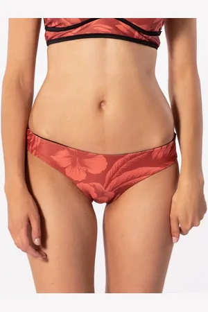 Rip Curl Plavky MIRAGE ESS PRINTED CHEEKY PANT Dusty Rose