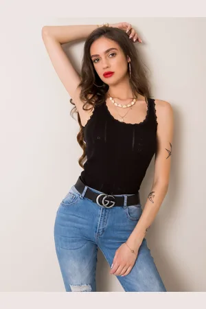 Berrak Dámské tílko Fashionhunters Detailed