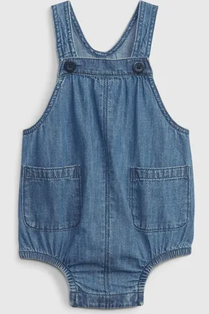 GAP Baby džínový overal Washwell - Holky