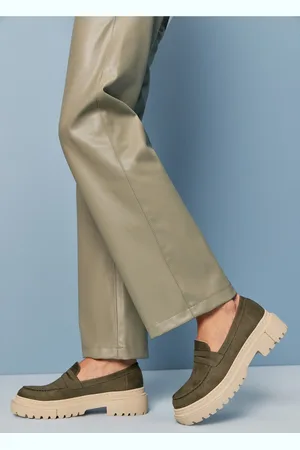 YAYA Yaya od Hotiç Khaki dámské mokasíny