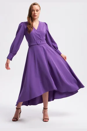 Gusto Dámské šaty 23KG006330/Purple