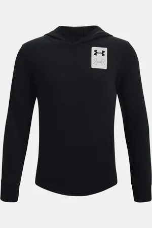 Under Armour Mikina UA Rival Terry Hoodie-BLK - Kluci