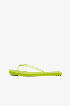 Michael Kors Světle zelené dámské žabky - Dámské