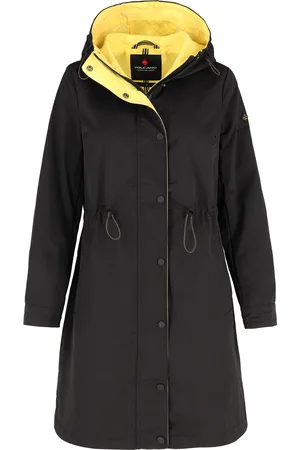 Volcano Dámský kabát _Coat_J-Dani_L22340-S23_Beige